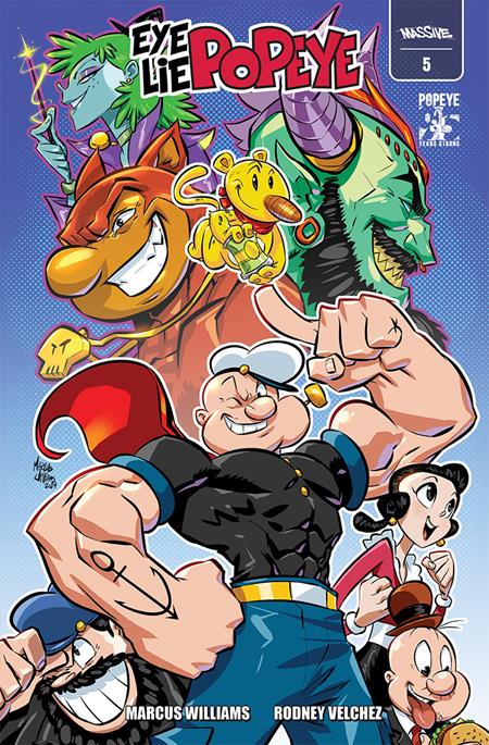 EYE LIE POPEYE #5 (OF 5) CVR B MARCUS WILLIAMS VAR Massive Publishing Marcus Williams Marcus Williams Marcus Williams PREORDER
