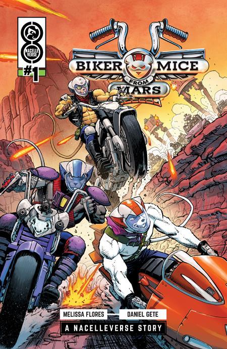 BIKER MICE FROM MARS (2025) #1 CVR A DUSTIN WEAVER Oni Press Melissa Flores, Matt Hotson Daniel Gete, Ej Su Dustin Weaver PREORDER