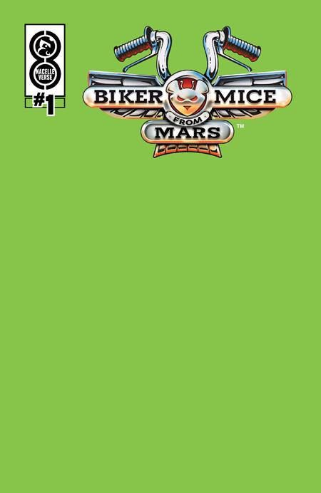 BIKER MICE FROM MARS (2025) #1 CVR D MARTIAN GREEN SKETCH VARIANT Oni Press Melissa Flores, Matt Hotson Daniel Gete, Ej Su Martian Green Sketch PREORDER