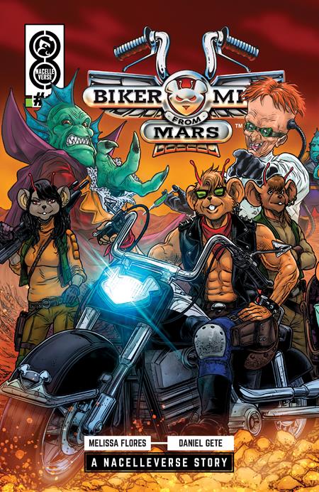 BIKER MICE FROM MARS (2025) #1 CVR F INC 1:10 JUAN JOSE RYP INTERLOCKING VAR Oni Press Melissa Flores, Matt Hotson Daniel Gete, Ej Su Juan Jose Ryp PREORDER