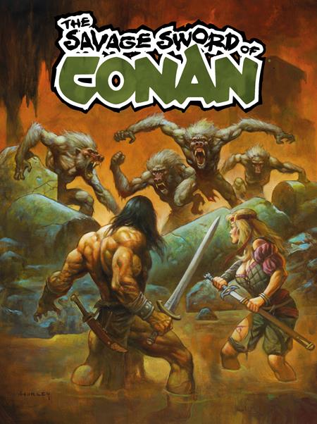The Savage Sword of Conan (Titan Books) 9 Comic Alex Horley Variant Titan Comics 2025