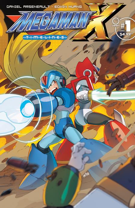 Mega Man X Timelines 1 Comic Hanzo Steinbach Variant Udon Comics 2025