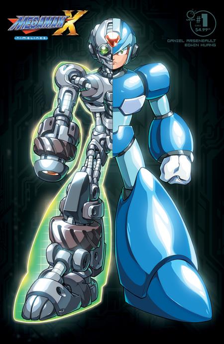 Mega Man X Timelines 1 Comic Edwin Huang Variant Udon Comics 2025
