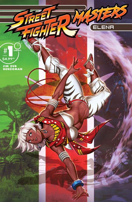 Street Fighter Masters: Elena 1 Comic Genzoman Udon Comics 2026