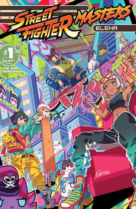 Street Fighter Masters: Elena 1 Comic 1:5 Keenbiscuit Incentive Udon Comics 2026