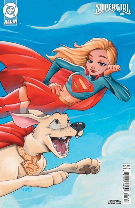 Supergirl, Vol. 8 14 Comic Chrissie Zullo Variant DC Comics 2026