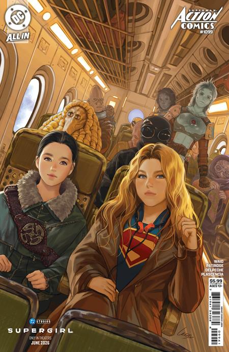 Action Comics, Vol. 3 1099 Comic Leirix Li Supergirl Movie Variant DC Comics 2026