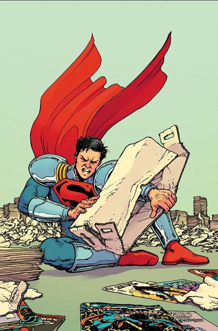 SUPERMAN #39 CVR D CHRIS BURNHAM CARD STOCK VAR (THE REIGN OF THE SUPERBOYS) DC Comics Joshua Williamson Dan Mora Chris Burnham PREORDER