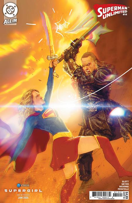 Superman Unlimited 14 Comic Mitch Gerads Supergirl Movie Variant DC Comics 2026