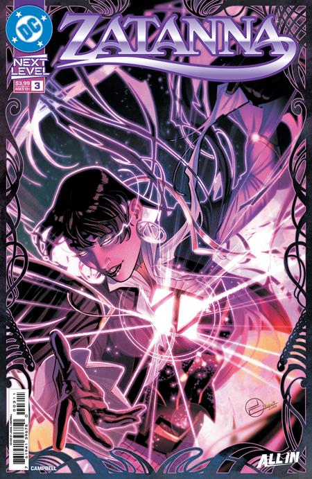 Zatanna, Vol. 4 3 Comic Jamal Campbell DC Comics 2026