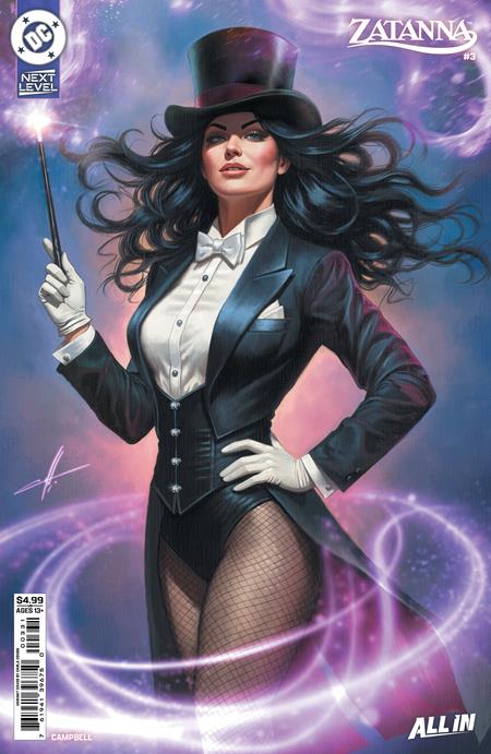 Zatanna, Vol. 4 3 Comic Adam Hughes Variant DC Comics 2026