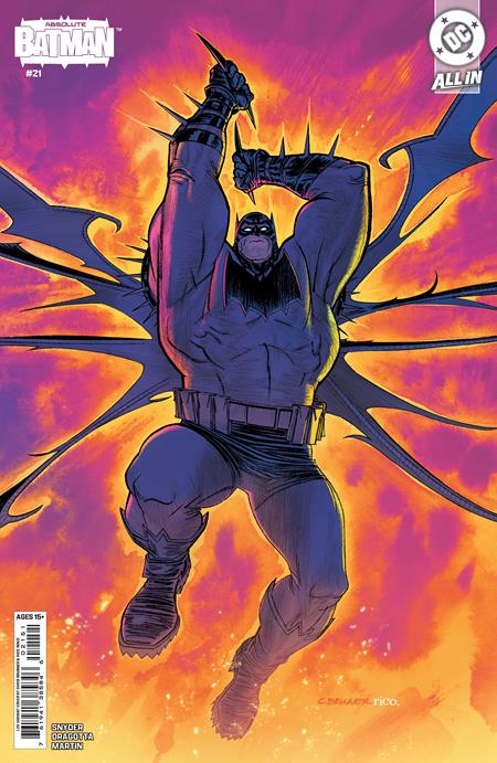 Absolute Batman 21 Comic Chris Brunner Incentive Variant (1:25) DC Comics 2026