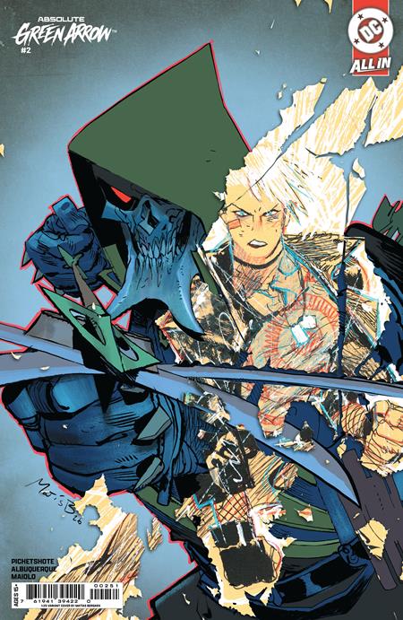 Absolute Green Arrow 2 Comic Matias Bergara Incentive Variant (1:25) DC Comics 2026