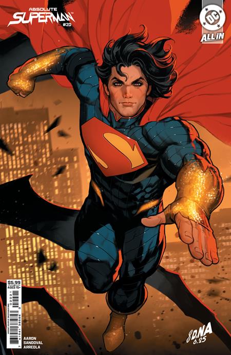 ABSOLUTE SUPERMAN #20 CVR B DAVID NAKAYAMA CARD STOCK VAR DC Comics Jason Aaron Rafa Sandoval David Nakayama PREORDER
