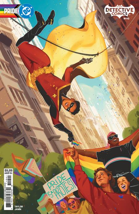 Detective Comics, Vol. 3 1110 Comic Angel Solorzano DC Pride Variant DC Comics 2026