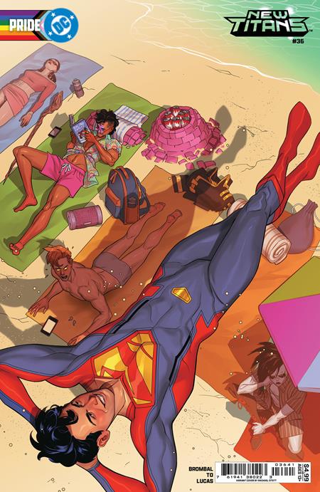 Titans, Vol. 4 36 Comic Rachael Stott Dc Pride Variant DC Comics 2026