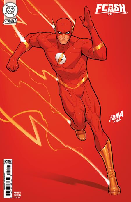 Flash, Vol. 6 34 Comic David Nakayama Variant DC Comics 2026