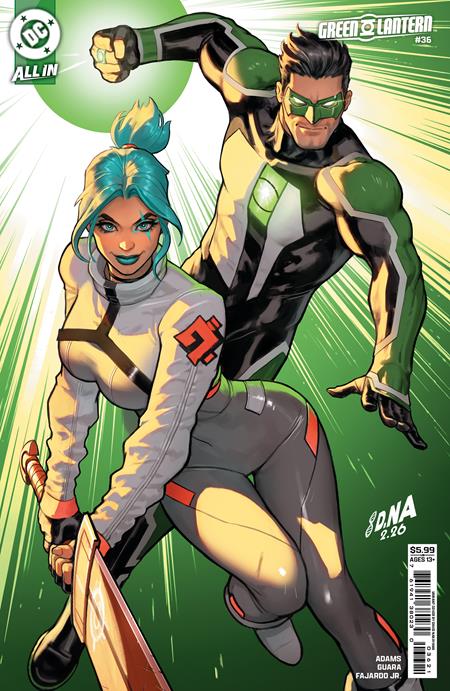 Green Lantern, Vol. 8 36 Comic David Nakayama Variant DC Comics 2026