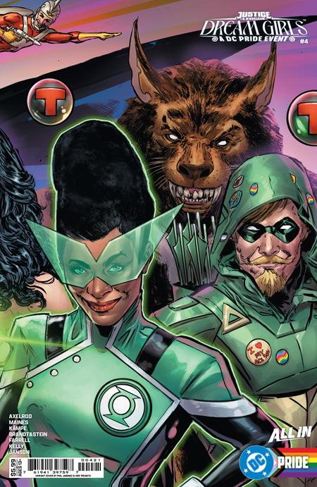 Justice League: Dream Girls - A DC Pride Event 4 Comic Phil Jimenez Connecting Variant DC Comics 2026