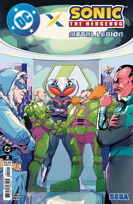DC x Sonic the Hedgehog: The Metal Legion 2 Comic Pablo M. Collar DC Comics 2026
