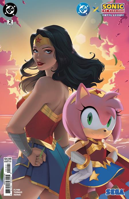 DC x Sonic the Hedgehog: The Metal Legion 2 Comic R1c0 Variant DC Comics 2026