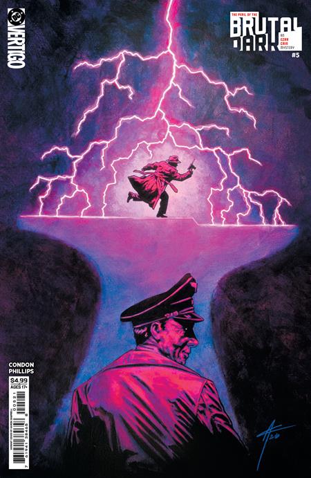 The Peril of the Brutal Dark: An Ezra Cain Mystery 5 Comic Aaron Campbell Variant DC Comics 2026