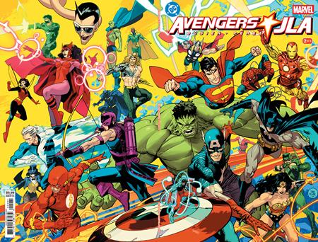JLA / Avengers 2 Comic Dan Mora Facsimile Variant DC Comics and Marvel Comics 2026