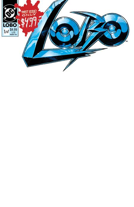 Lobo, Vol. 1 1 Comic Facsimile Blank Variant DC Comics 2026