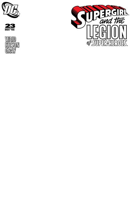 Legion of Super-Heroes, Vol. 5 23 Comic Facsimile Blank Variant DC Comics 2026