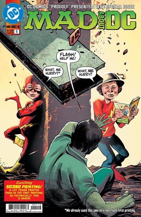 Mad About DC 1 Comic 2nd Printing Rafael Albuquerque DC Comics 2026