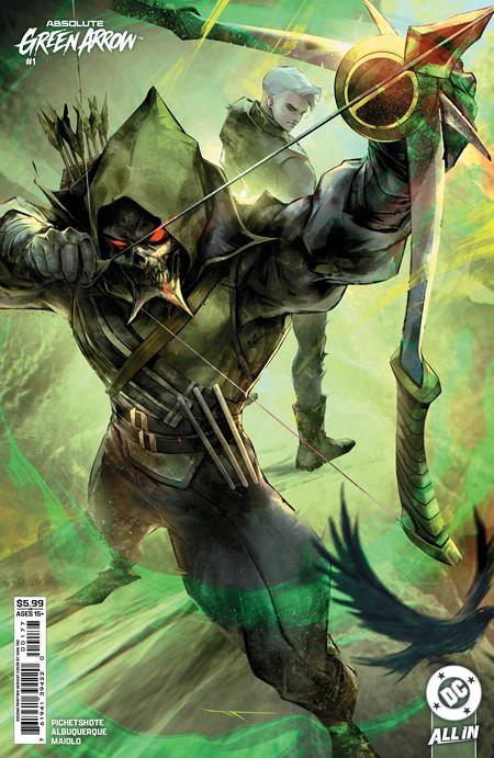 Absolute Green Arrow 1 Comic 2nd Printing Ivan Tao Variant DC Comics 2026