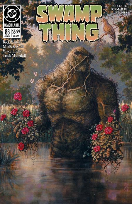 Swamp Thing 1989 1 Comic 2nd Printing Michael Zulli Variant DC Comics 2026