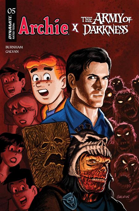 Archie x The Army of Darkness 5 Comic Bill Galvan Variant Dynamite Entertainment 2026