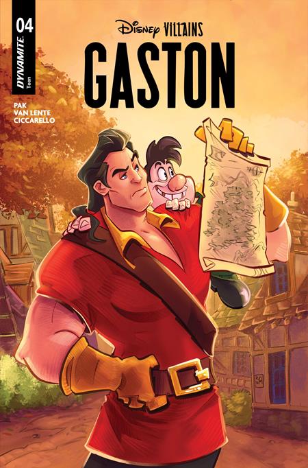 Disney Villains: Gaston 4 Comic Alessandro Ranaldi Dynamite Entertainment 2026