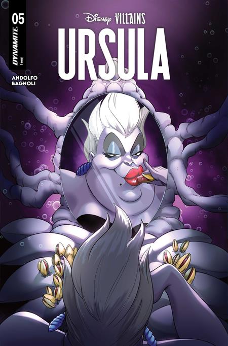 DISNEY VILLAINS URSULA #5 CVR C ROBERT QUINN VAR DYNAMITE Entertainment Mirka Andolfo Gabriele Bagnoli Robert Quinn PREORDER