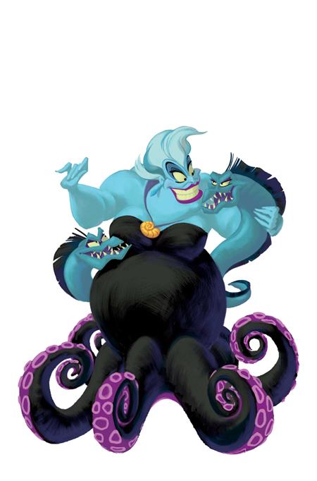 DISNEY VILLAINS URSULA #5 CVR H INC 1:15 ANIMATION ART VIRGIN VAR DYNAMITE Entertainment Mirka Andolfo Gabriele Bagnoli Animation Art PREORDER