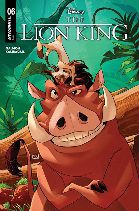 LION KING #6 CVR A EDWIN GALMON DYNAMITE Entertainment Edwin Galmon George Kambadais Edwin Galmon PREORDER