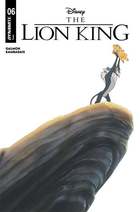LION KING #6 CVR B STORYBOOK ART VAR DYNAMITE Entertainment Edwin Galmon George Kambadais Storybook Art PREORDER