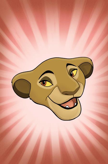 LION KING #6 CVR E INC 1:10 CARTOON HEAD VIRGIN VAR DYNAMITE Entertainment Edwin Galmon George Kambadais Cartoon Head PREORDER