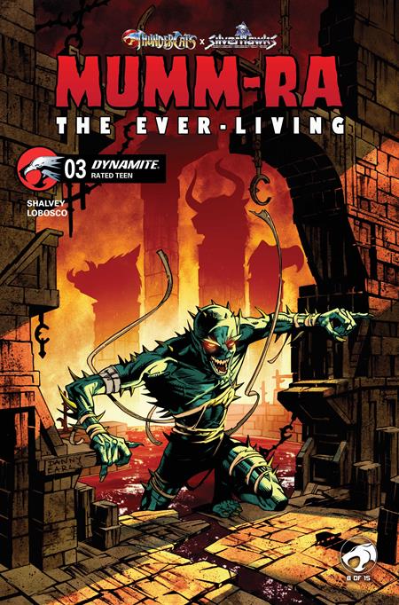 Mumm-Ra the Ever-living 3 Comic Danny Earls Dynamite Entertainment 2026