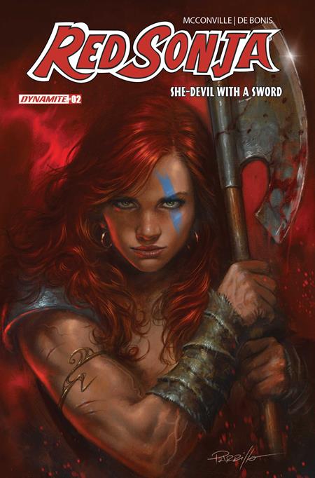 Red Sonja: She-Devil with a Sword 2 Comic Lucio Parrillo Variant Dynamite Entertainment 2026