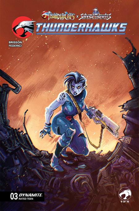 Thundercats X Silverhawks: ThunderHawks 3 Comic Alessandro Ranaldi Variant Dynamite Entertainment 2026