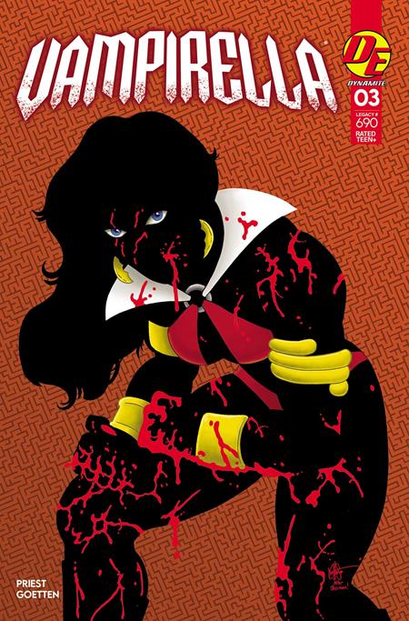 Vampirella, Vol. 9 3 Comic Ken Haeser Absolute Homage Variant Dynamite Entertainment 2026