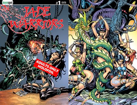 Jade Warriors 1 Comic Blank Variant Keenspot 2026