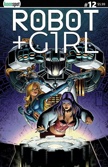 Robot + Girl 12 Comic Jeffrey Edwards Variant Keenspot Entertainment 2026