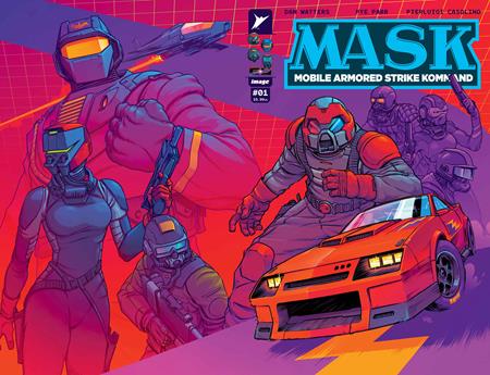 MASK #1 CVR A PYE PARR WRAPAROUND Image Comics Dan Watters Pye Parr Pye Parr PREORDER