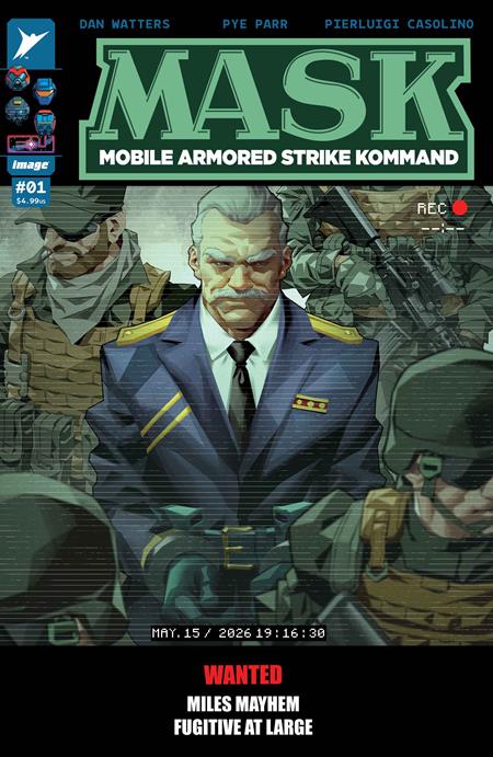 M.A.S.K. (Skybound) 1 Comic Kael Ngu Incentive Variant (1:25) Image Comics 2026