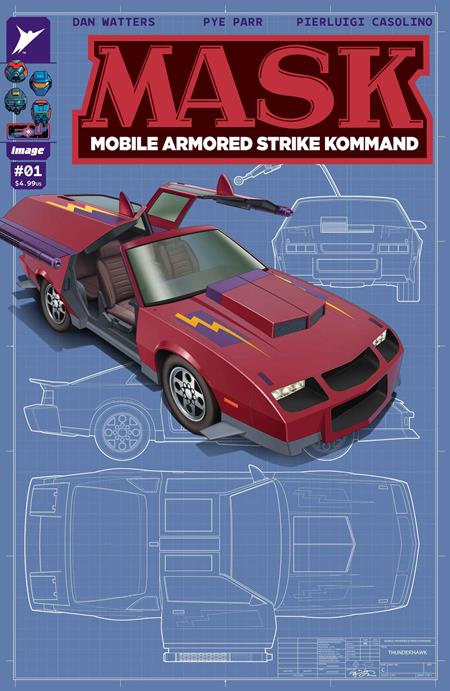 M.A.S.K. (Skybound) 1 Comic E.J. Su Incentive Variant (1:50) Image Comics 2026