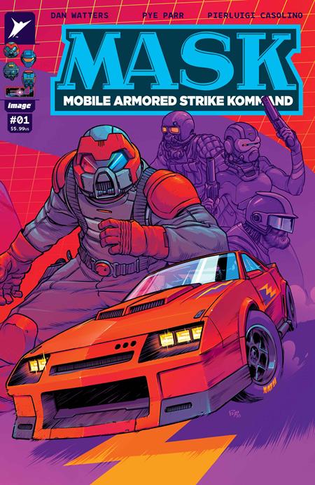 M.A.S.K. (Skybound) 1 Comic Pye Parr Variant Image Comics 2026