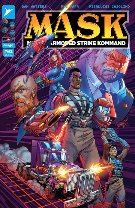 M.A.S.K. (Skybound) 1 Comic J. Scott Campbell Variant Image Comics 2026
